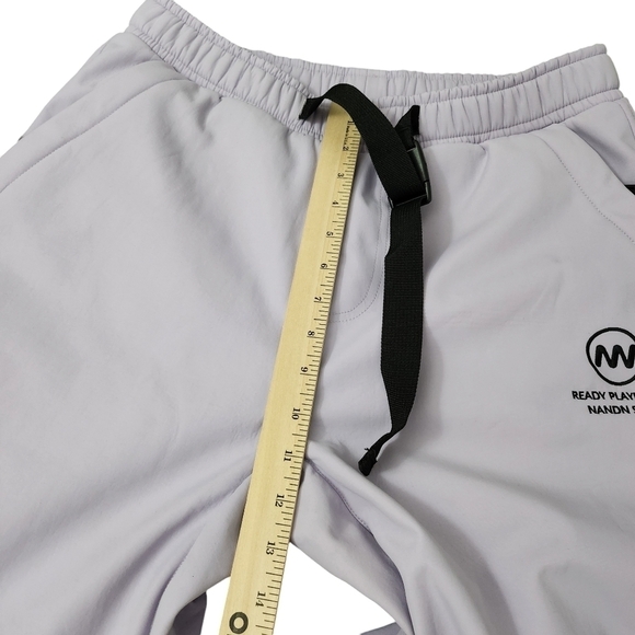 Nandn‎ Snow Pants Womens Small Lavender Belted Zip Hem Winter Ski - Picture 11 of 12